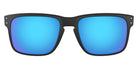 Oakley® OO9102 Holbrook OO9102 9102F0 55 - Matte Black/Prizm sapphire polarized Sunglasses
