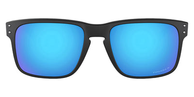 Oakley® OO9102 Holbrook OO9102 9102F0 55 - Matte Black/Prizm sapphire polarized Sunglasses