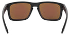 Oakley® OO9102 Holbrook OO9102 9102F0 55 - Matte Black/Prizm sapphire polarized Sunglasses