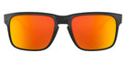 Oakley® OO9102 Holbrook OO9102 9102F1 55 - Polished black/Prizm ruby polarized Sunglasses