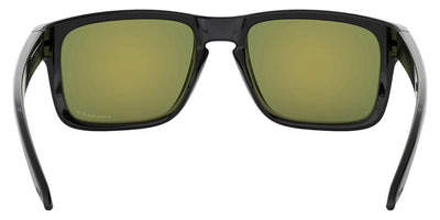 Oakley® OO9102 Holbrook OO9102 9102F1 55 - Polished black/Prizm ruby polarized Sunglasses