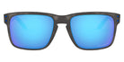 Oakley® OO9102 Holbrook OO9102 9102G7 55 - Matte black tortoise/Prizm sapphire polarized Sunglasses