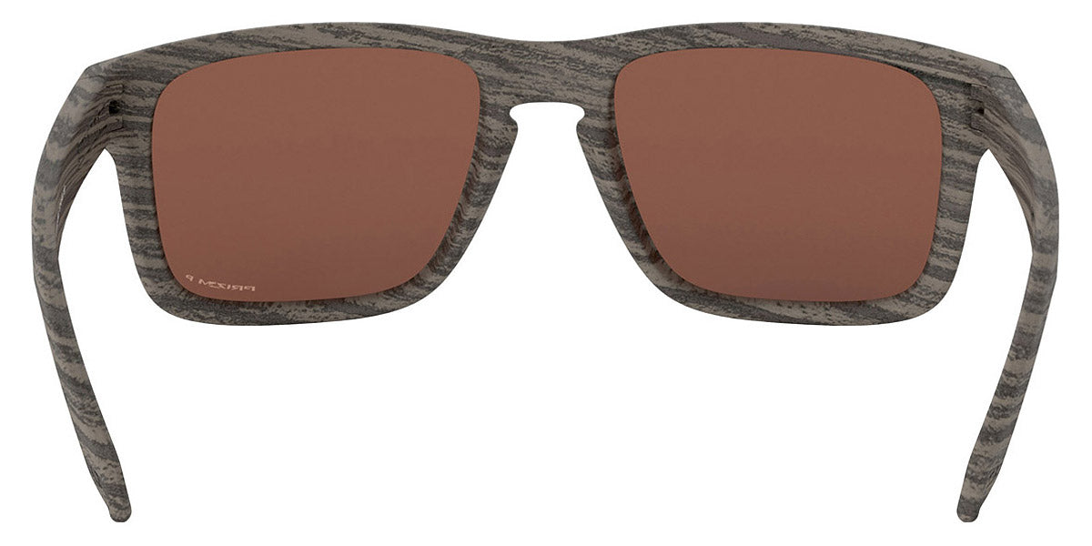 Oakley® OO9102 Holbrook OO9102 9102J9 55 - Woodgrain/Prizm deep water polarized Sunglasses