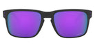 Oakley® OO9102 Holbrook OO9102 9102K6 55 - Matte black/Prizm violet Sunglasses