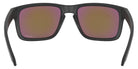 Oakley® OO9102 Holbrook OO9102 9102K6 55 - Matte black/Prizm violet Sunglasses