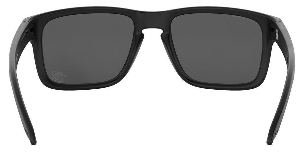 Oakley® OO9102 Holbrook OO9102 9102L2 55 - Matte Black / Prizm Black 9102L2 Sunglasses