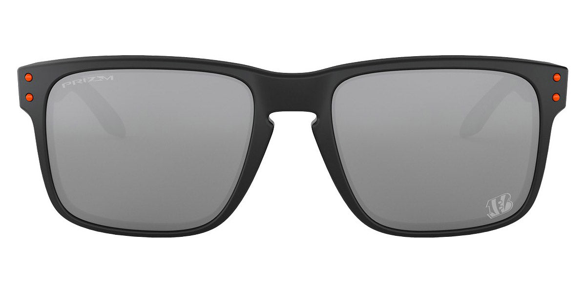 Oakley® OO9102 Holbrook OO9102 9102L6 55 - Matte black/Prizm black Sunglasses