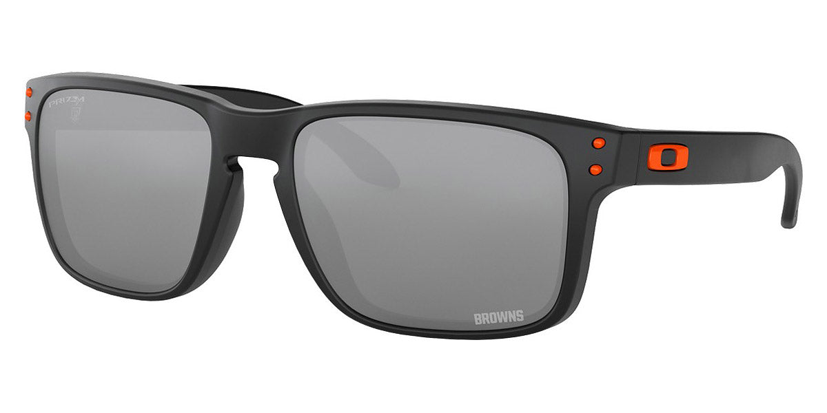 Oakley® OO9102 Holbrook OO9102 9102L7 55 - Matte black/Prizm black Sunglasses