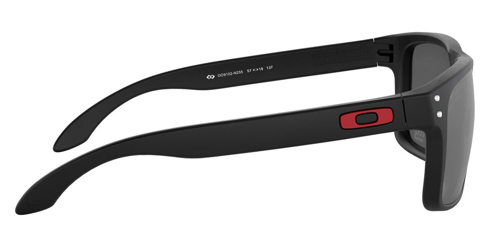 Oakley® OO9102 Holbrook OO9102 9102N2 55 - Matte Black Sunglasses