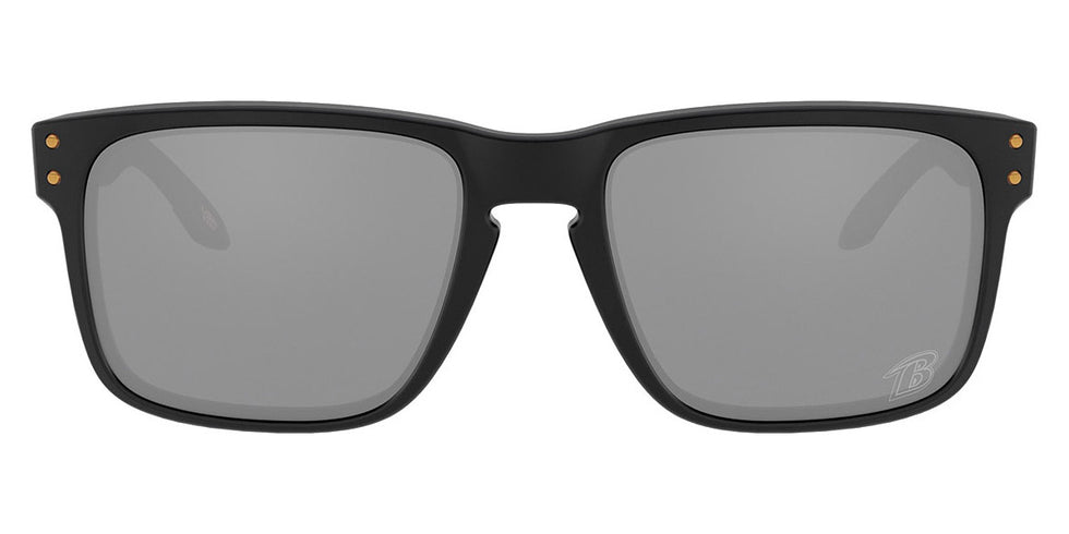 Oakley® OO9102 Holbrook OO9102 9102Q4 55 - Matte black/Prizm black Q4 Sunglasses