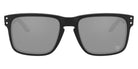 Oakley® OO9102 Holbrook OO9102 9102Q7 55 - Matte black/Prizm black (Red) Sunglasses