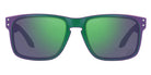 Oakley® OO9102 Holbrook OO9102 9102T4 55 - Troy Lee Designs Matte Purple Green Shift Sunglasses