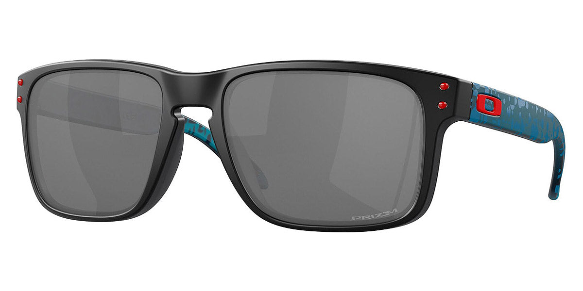 Oakley® Holbrook OO9102 9102Y2 55 Matte Black/Matte Translucent Balsam Sunglasses