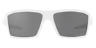 Oakley® OO9129 Cables OO9129 912914 63 - Matte white/Prizm black polarized Sunglasses