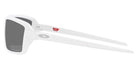 Oakley® OO9129 Cables OO9129 912914 63 - Matte white/Prizm black polarized Sunglasses