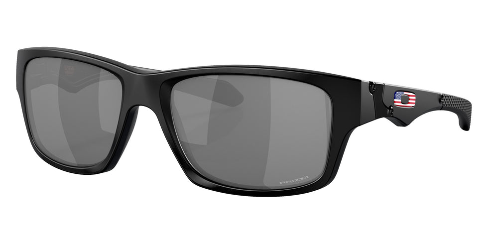 Oakley® OO9135 JUPITER SQUARED OO9135 913533 56 Sunglasses - Matte Black / Prizm Black 913533