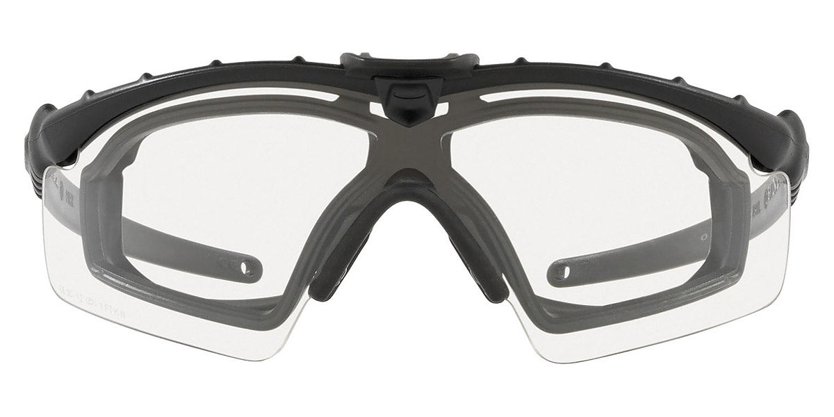 Oakley® OO9146 Si Ballistic M Frame 3.0 OO9146 914651 32 - Black/Clear Sunglasses