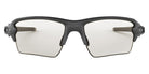 Oakley® OO9188 Flak 2.0 XL OO9188 918816 59 - Steel/Clear to black iridium photochromic Sunglasses