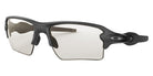 Oakley® OO9188 Flak 2.0 XL OO9188 918816 59 - Steel/Clear to black iridium photochromic Sunglasses