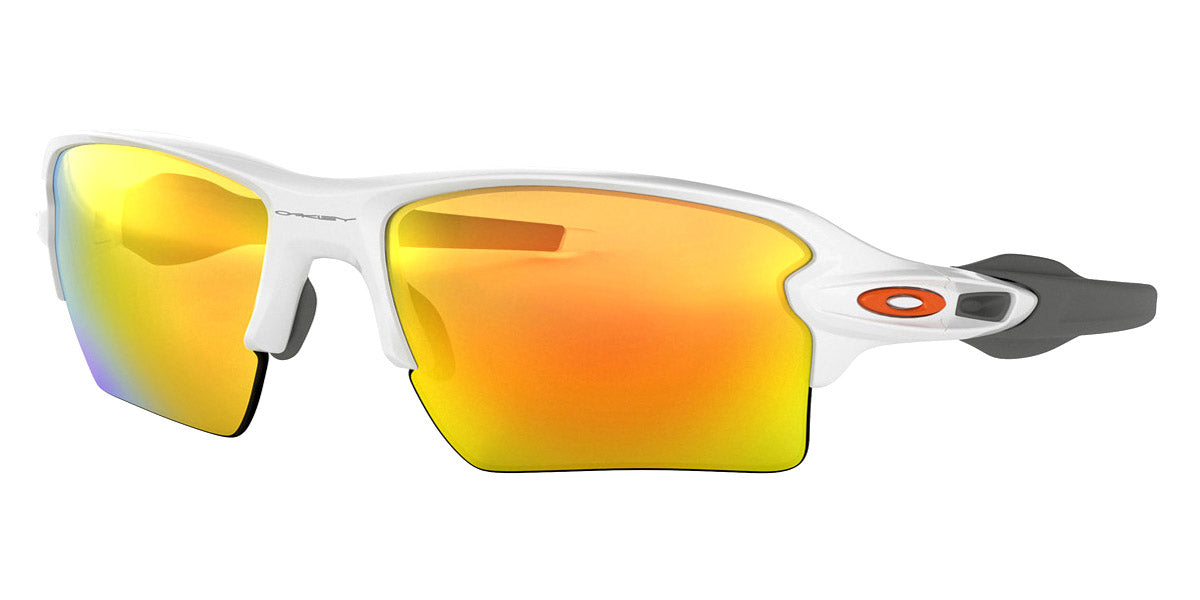 Oakley® OO9188 Flak 2.0 Xl OO9188 918819 59 - Polished White Sunglasses