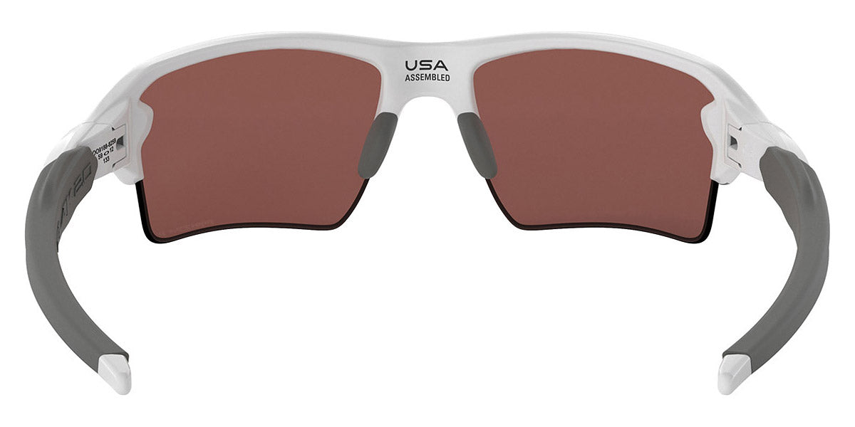Oakley® OO9188 Flak 2.0 XL OO9188 918882 59 - Polished white/Prizm deep water polarized Sunglasses