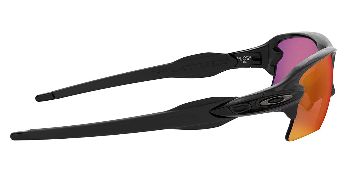 Oakley® OO9188 Flak 2.0 XL OO9188 918891 59 - Polished black/Prizm field Sunglasses