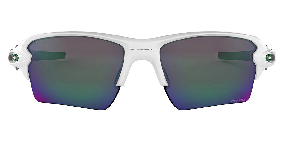 Oakley® OO9188 Flak 2.0 XL OO9188 918892 59 - Polished white/Prizm jade Sunglasses