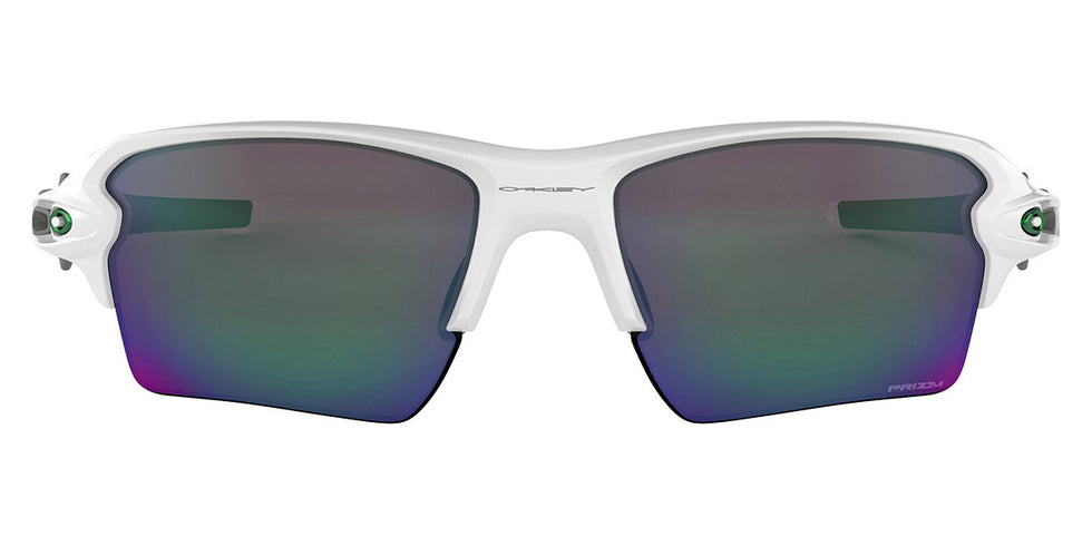 Oakley® OO9188 Flak 2.0 XL OO9188 918892 59 - Polished white/Prizm jade Sunglasses