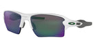 Oakley® OO9188 Flak 2.0 XL OO9188 918892 59 - Polished white/Prizm jade Sunglasses