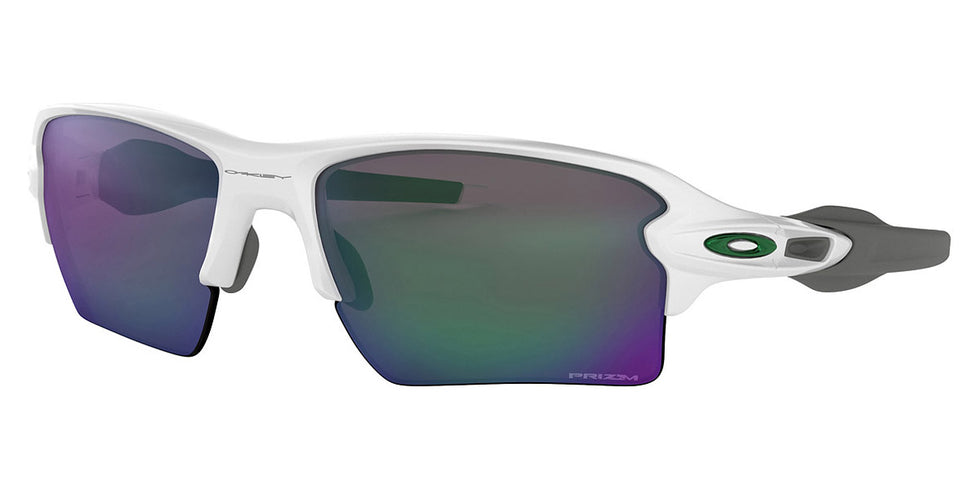 Oakley® OO9188 Flak 2.0 XL OO9188 918892 59 - Polished white/Prizm jade Sunglasses