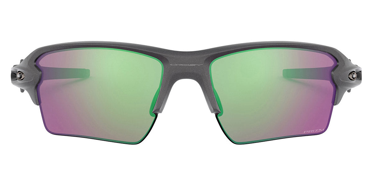Oakley® OO9188 Flak 2.0 XL OO9188 9188F3 59 - Steel/Prizm road jade Sunglasses