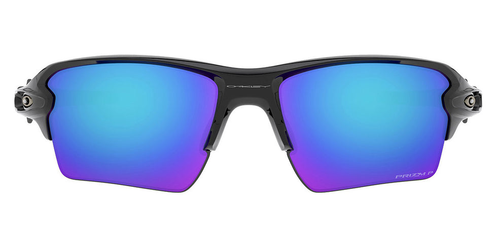 Oakley® OO9188 Flak 2.0 XL OO9188 9188F7 59 - Polished black/Prizm sapphire polarized Sunglasses