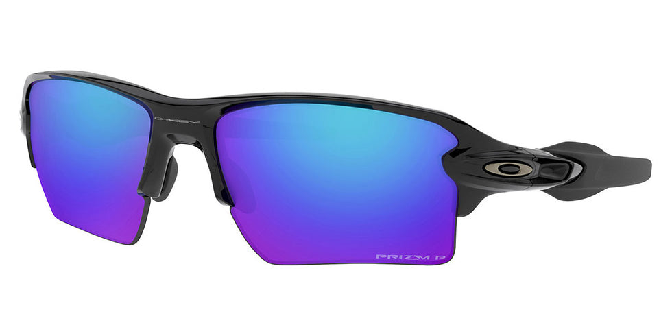Oakley® OO9188 Flak 2.0 XL OO9188 9188F7 59 - Polished black/Prizm sapphire polarized Sunglasses