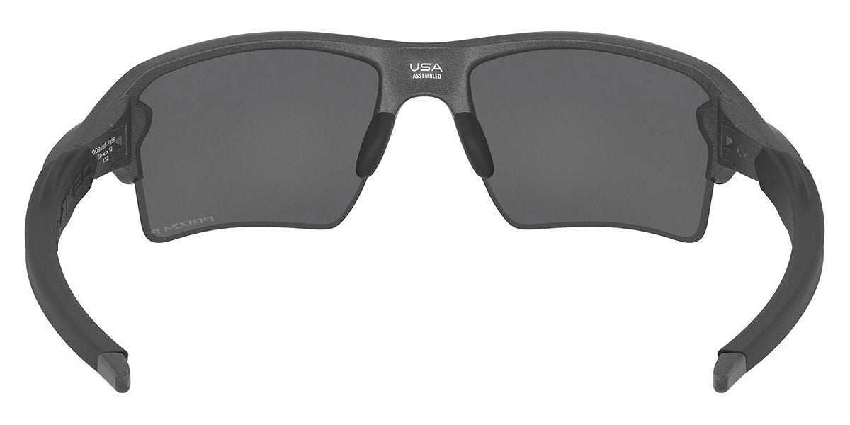Oakley® OO9188 Flak 2.0 XL OO9188 9188F8 59 - Steel/Prizm black polarized Sunglasses