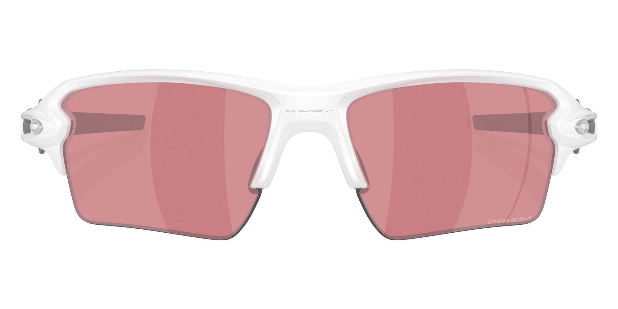 Oakley® OO9188 FLAK 2.0 XL OO9188 9188K4 59 Sunglasses - Matte White / Prizm Dark Golf Mirrored 9188K4