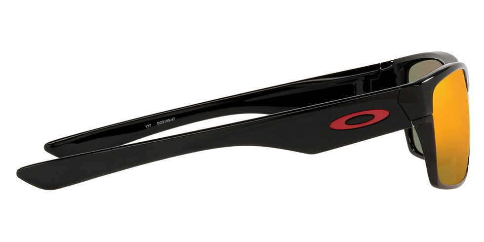 Oakley® OO9189 Twoface OO9189 918947 60 - Polished Black / Prizm Ruby Sunglasses