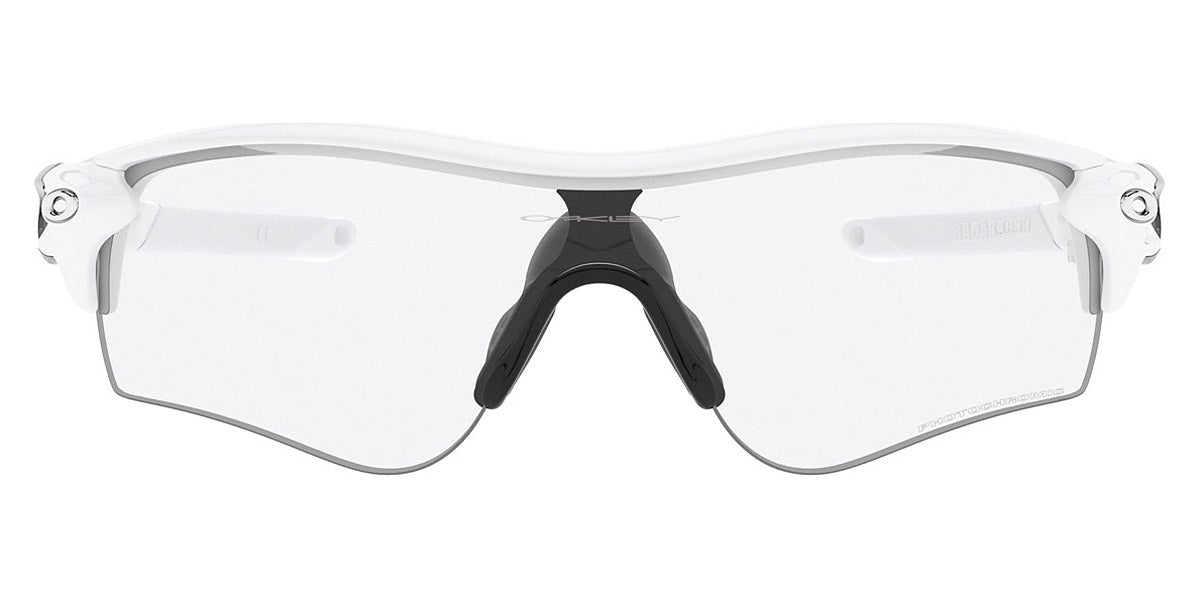 Oakley® OO9206 Radarlock Path (A) OO9206 920669 38 - White out/Clear to black iridium photochromic Sunglasses