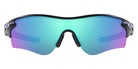 Oakley® OO9206 Radarlock Path (A) OO9206 920690 38 - Matte Black / Prizm Sapphire Mirrored Sunglasses