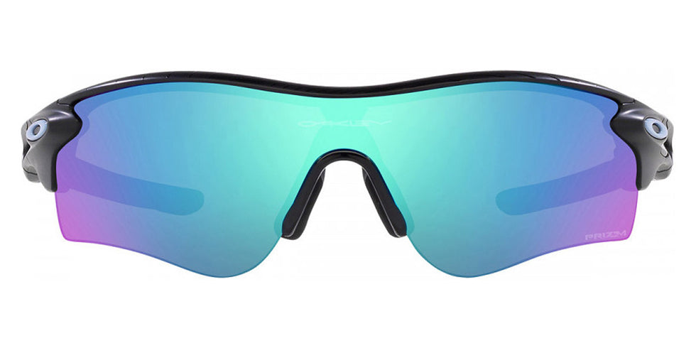 Oakley® OO9206 Radarlock Path (A) OO9206 920690 38 - Matte Black / Prizm Sapphire Mirrored Sunglasses