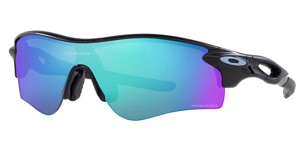 Oakley® OO9206 Radarlock Path (A) OO9206 920690 38 - Matte Black / Prizm Sapphire Mirrored Sunglasses