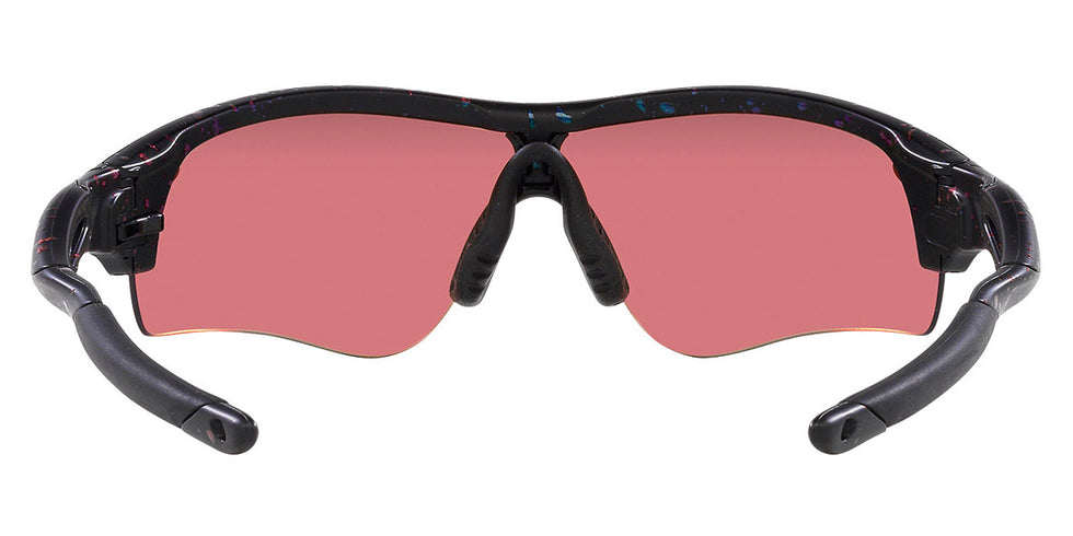 Oakley® OO9206 Radarlock Path (A) OO9206 920691 38 - Matte Green Purple Colorshift Splatter / Prizm Trail Torch Mirrored Sunglasses