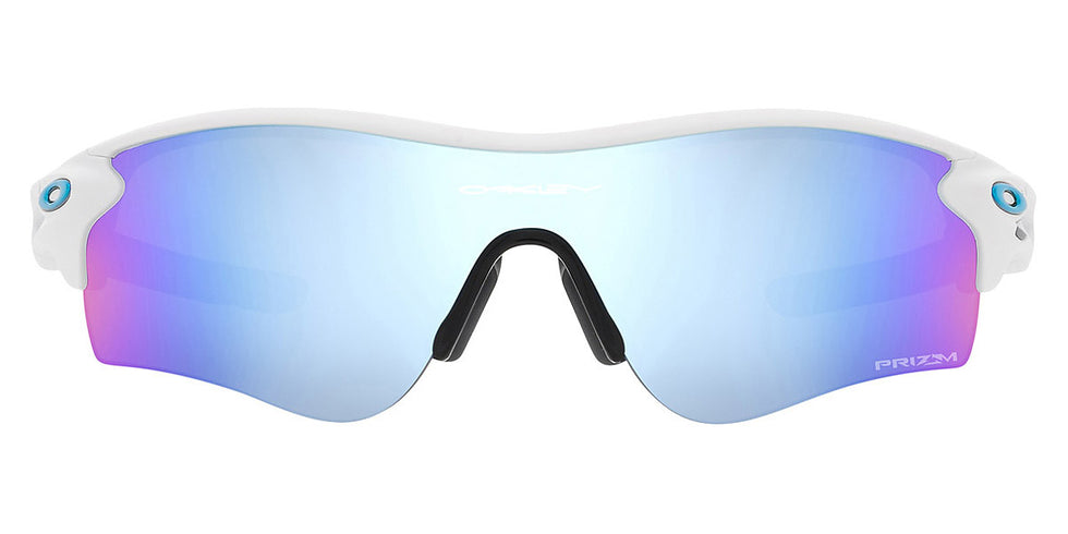 Oakley® OO9206 Radarlock Path (A) OO9206 920692 38 - Matte white/Prizm deep water polarized Sunglasses