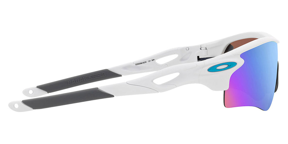 Oakley® OO9206 Radarlock Path (A) OO9206 920692 38 - Matte white/Prizm deep water polarized Sunglasses
