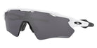 Oakley® OO9208 Radar Ev Path OO9208 920894 38 - Polished white/Prizm black polarized Sunglasses