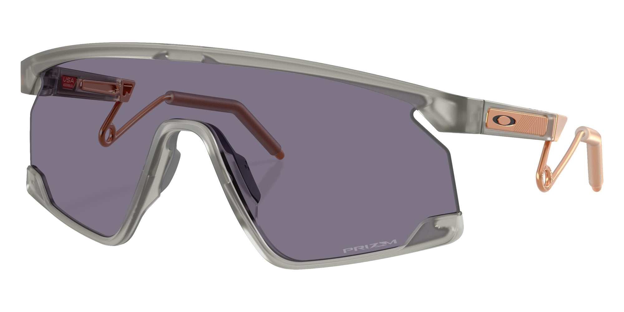 Oakley® OO9237 BXTR METAL OO9237 923713 39 Sunglasses - Transparent Gray Ink / Prizm Gray
