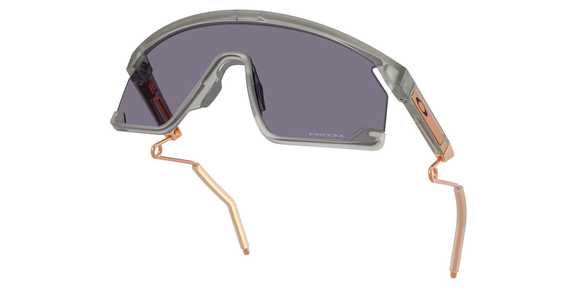 Oakley® OO9237 BXTR METAL OO9237 923713 39 Sunglasses - Transparent Gray Ink / Prizm Gray