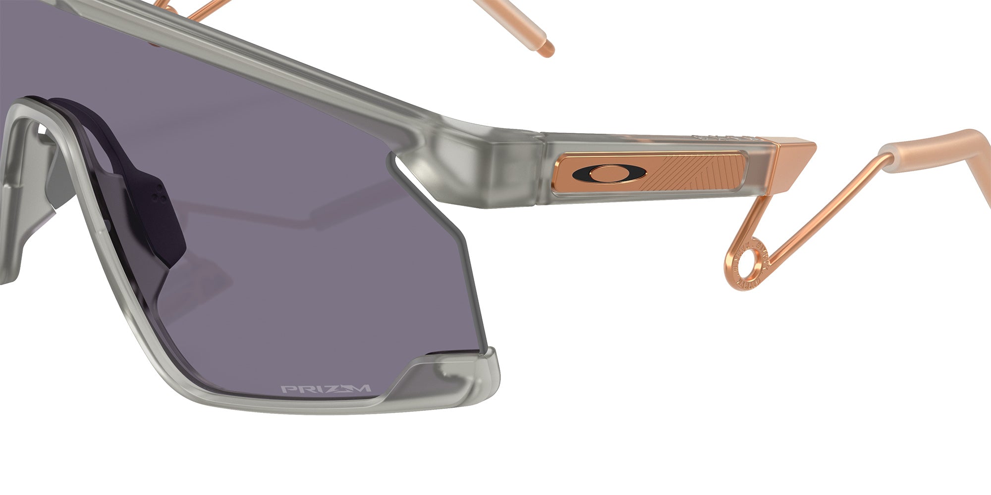 Oakley® OO9237 BXTR METAL OO9237 923713 39 Sunglasses - Transparent Gray Ink / Prizm Gray