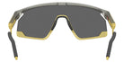 Oakley® OO9237 BXTR METAL OO9237 923714 39 Sunglasses - Matte Gray Ink/Vintage Gold / Prizm Black Mirrored
