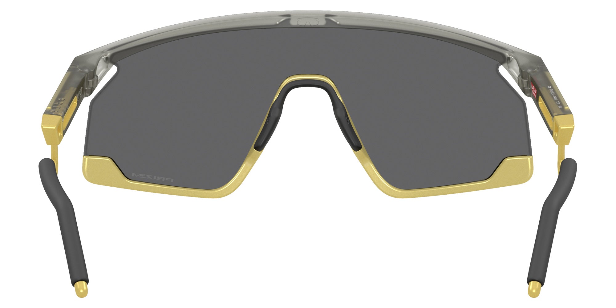 Oakley® OO9237 BXTR METAL OO9237 923714 39 Sunglasses - Matte Gray Ink/Vintage Gold / Prizm Black Mirrored