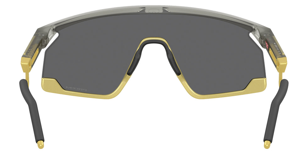 Oakley® OO9237 BXTR METAL OO9237 923714 39 Sunglasses - Matte Gray Ink/Vintage Gold / Prizm Black Mirrored